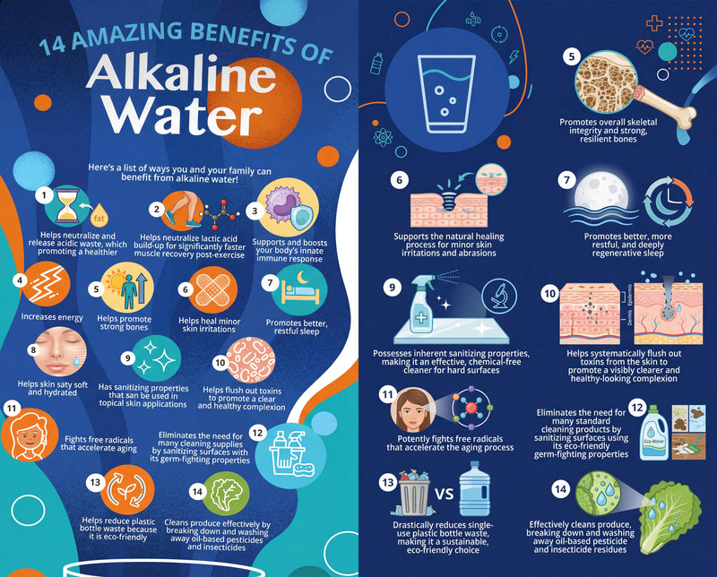 14 Benefits of Alkaline Water