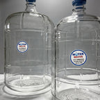 Premium Large Capacity Italian Glass Water Jug - BPA Free (3 Gallon & 5 Gallon)