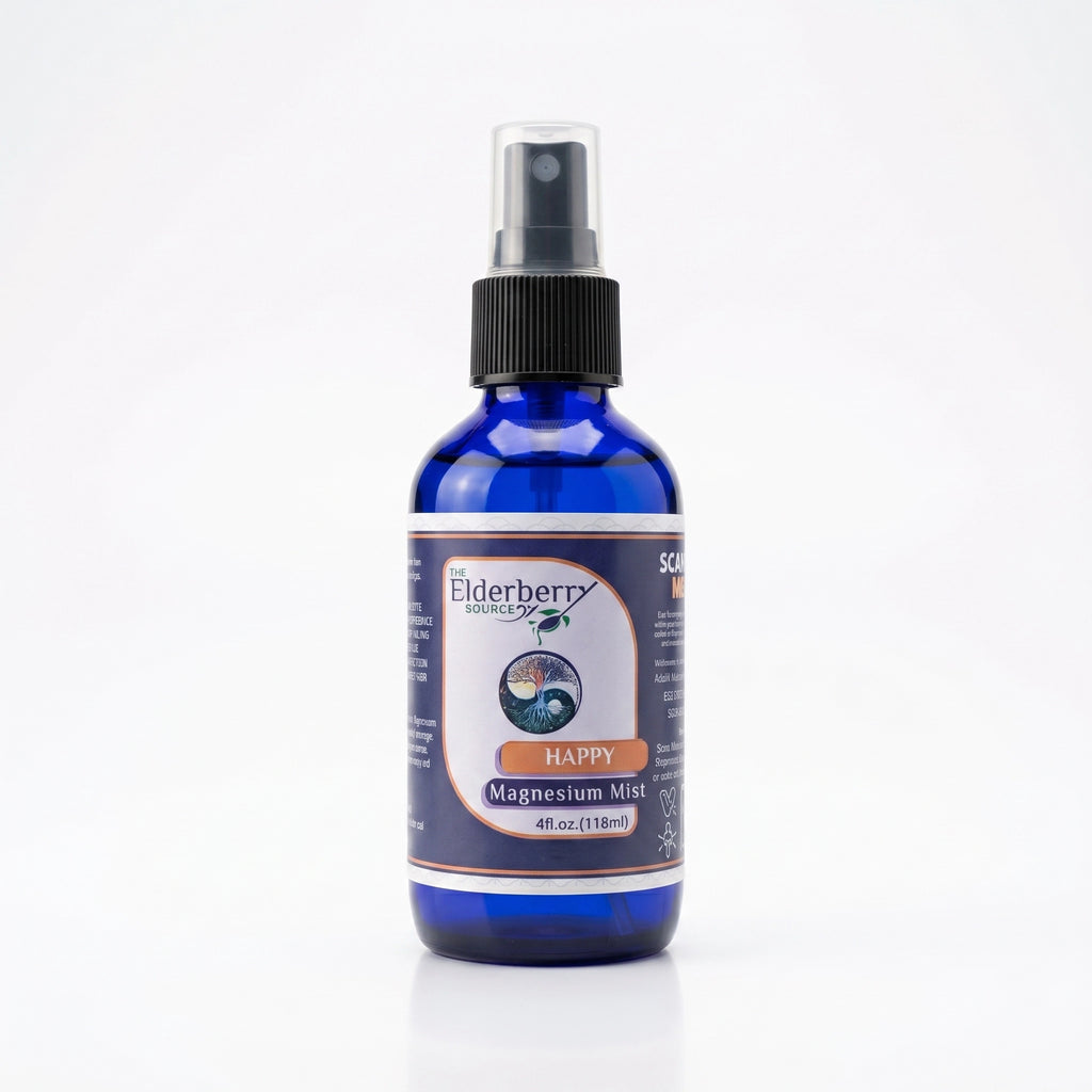 Premium Magnesium Topical Mist (Happy & Sleep Formulas) - 4 oz