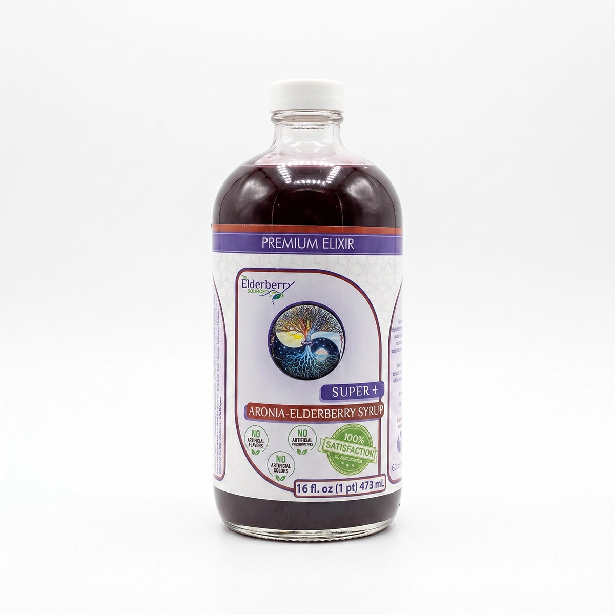 Premium Elixir Aronia Elderberry Syrup (16 oz & 31 oz)