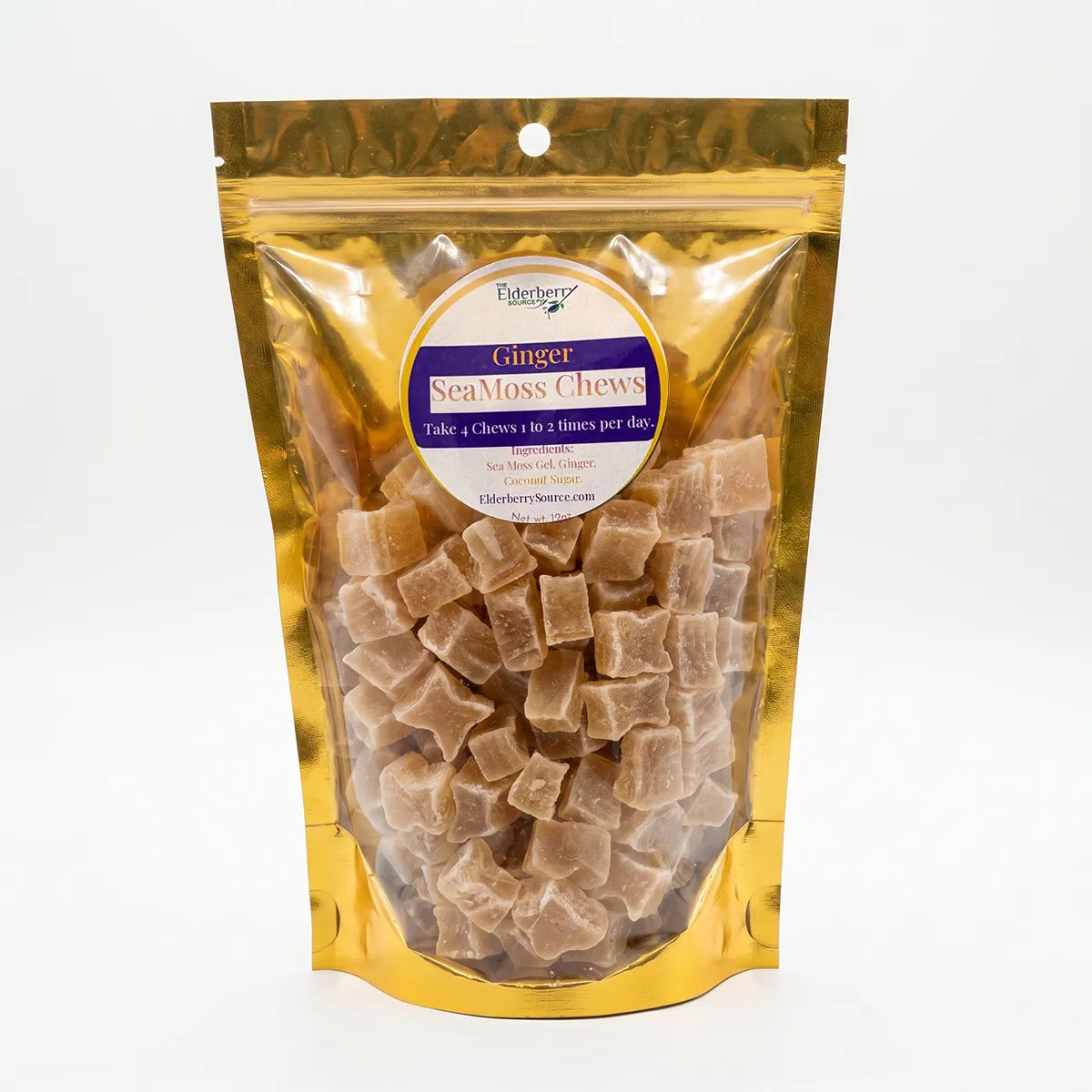 Premium Organic Sea Moss Chews (30-Day Supply)