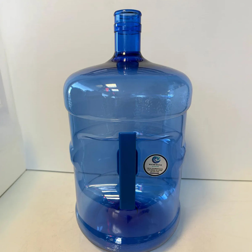 Premium Brio 5 Gallon Reusable Water Jug (Dark Blue, BPA-Free)