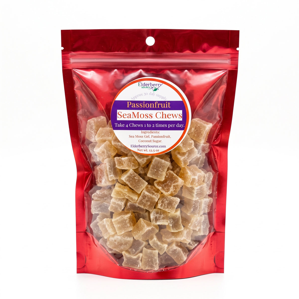 Premium Organic Sea Moss Chews (30-Day Supply)