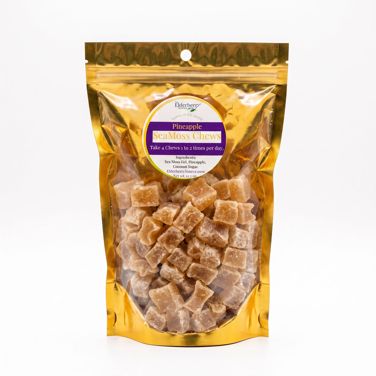 Premium Organic Sea Moss Chews (30-Day Supply)