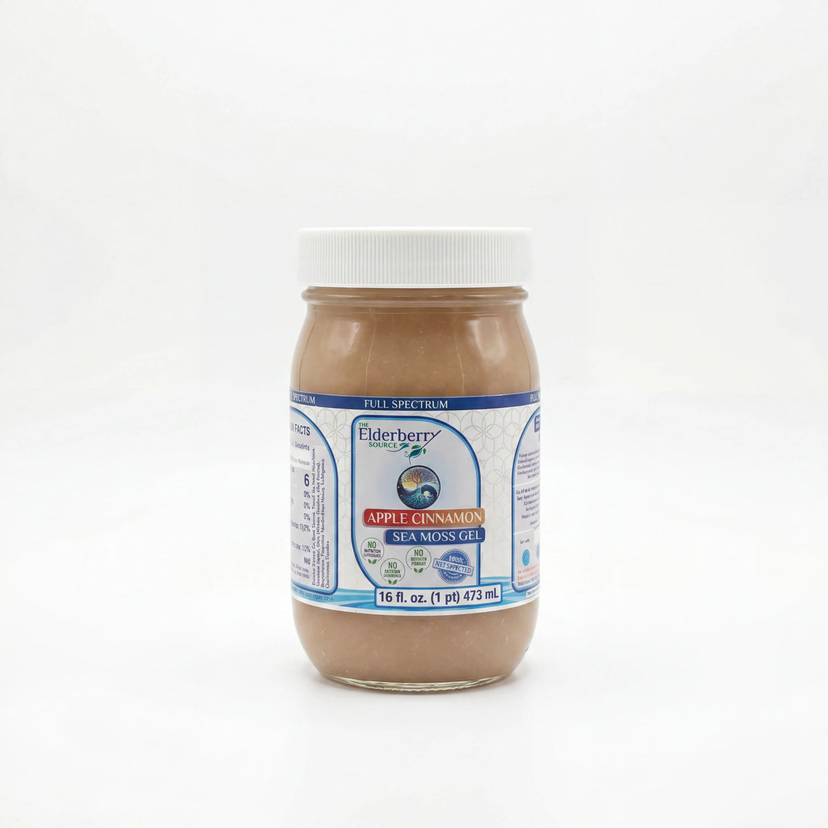 The Elderberry Source - Full Spectrum Wildcrafted Sea Moss Gel (16 oz)