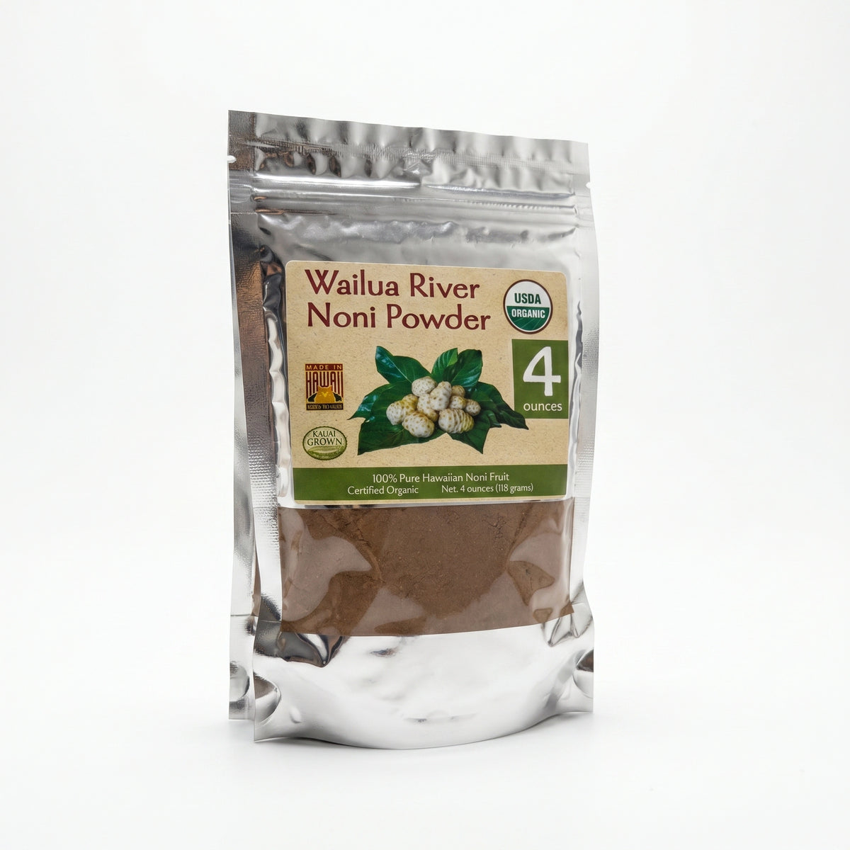 Premium Organic Hawaiian Noni Powder (4 oz)