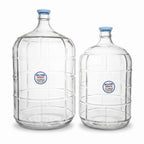Premium Large Capacity Italian Glass Water Jug - BPA Free (3 Gallon & 5 Gallon)
