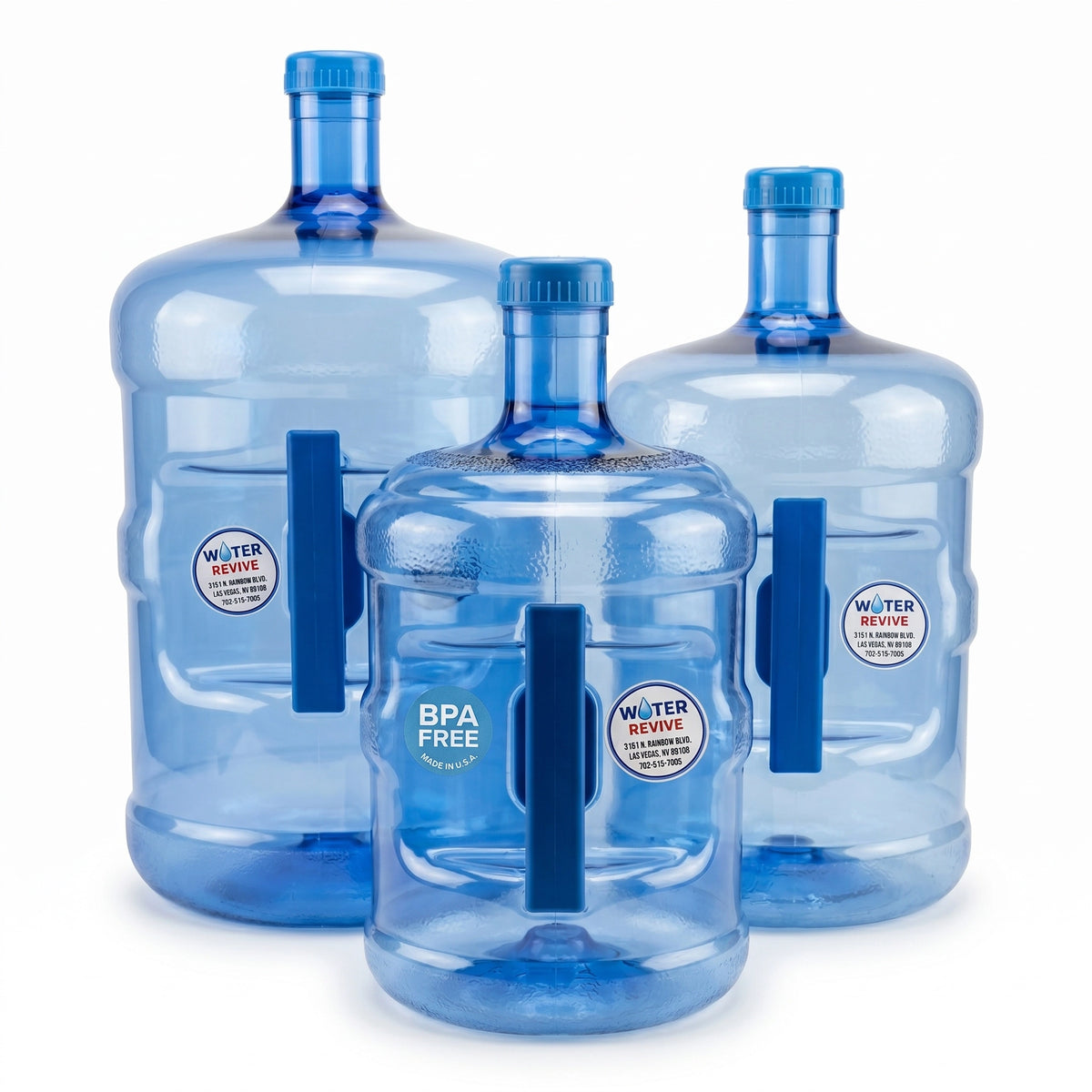 Premium Brio Reusable Water Jug (Dark Blue, Twist Top)